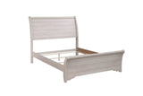 Coralee Chalk/Gray King Sleigh Bed from Crown Mark - Luna Furniture