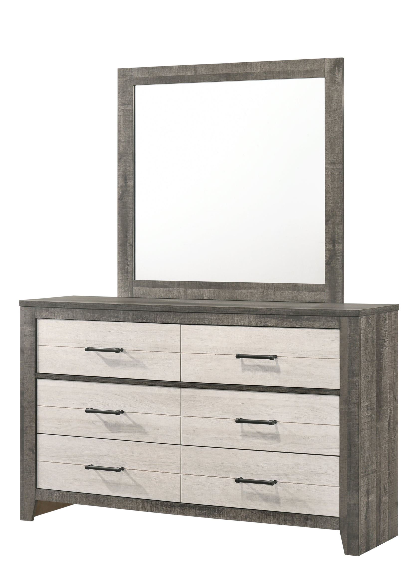 Rhett Brown/Cream Dresser from Crown Mark - Luna Furniture