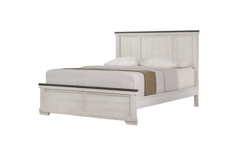 Leighton Cream/Brown Panel Bedroom Set from Crown Mark - Luna Furniture
