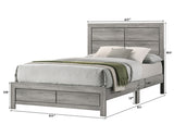 Hopkins Driftwood Platform Youth Bedroom Set from Crown Mark - Luna Furniture