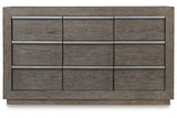 Anibecca Weathered Gray Dresser -  - Luna Furniture