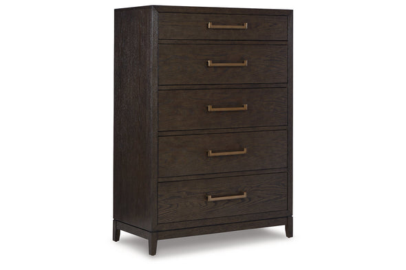 Burkhaus Brown Chest of Drawers