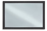 Foyland Black Bedroom Mirror (Mirror Only) from Ashley - Luna Furniture