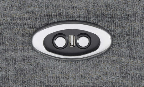 Bahrain Charcoal Power Sofa from Coaster - Luna Furniture