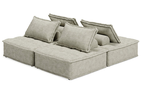 Bales Taupe 4-Piece Modular Sectional from Ashley - Luna Furniture