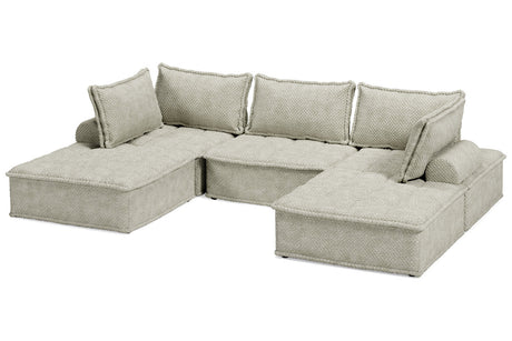 Bales Taupe 5-Piece Modular Sectional from Ashley - Luna Furniture