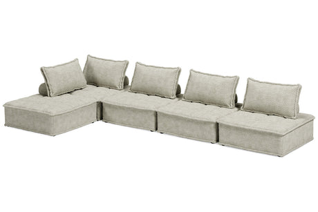 Bales Taupe 5-Piece Modular Sectional from Ashley - Luna Furniture