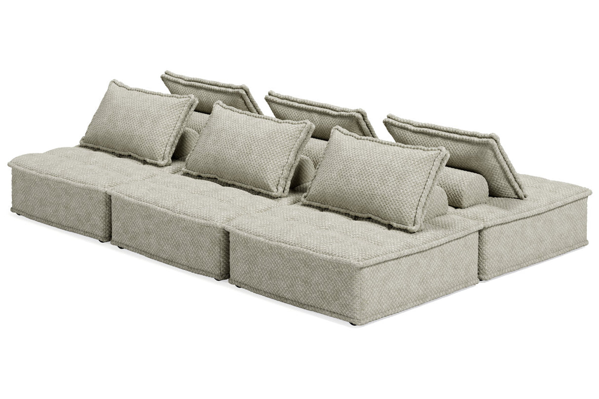 Bales Taupe 6-Piece Modular Sectional from Ashley - Luna Furniture