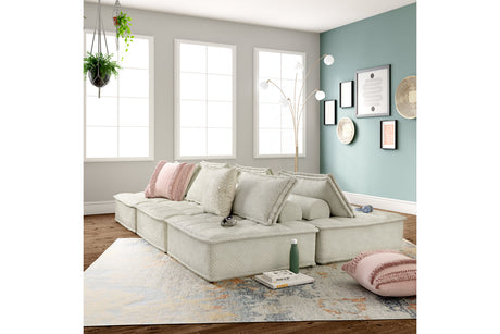 Bales Taupe 6-Piece Modular Sectional from Ashley - Luna Furniture