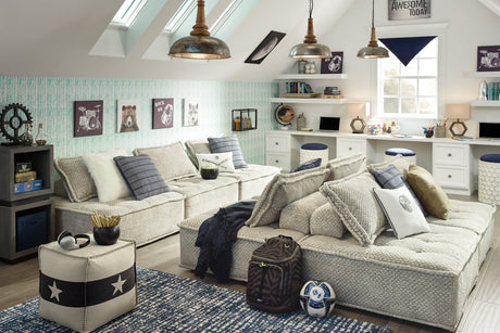 Bales Taupe Accent Chair from Ashley - Luna Furniture