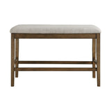 Balin Light Oak Counter Height Bench from Homelegance - Luna Furniture