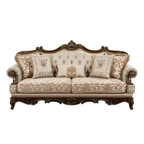 Balthasar Brown Sofa and Loveseat from Homelegance - Luna Furniture