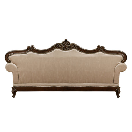 Balthasar Brown Sofa and Loveseat from Homelegance - Luna Furniture