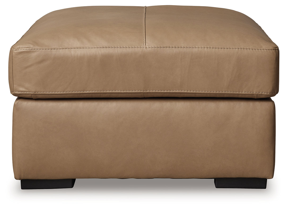Bandon Toffee Oversized Accent Ottoman from Ashley - Luna Furniture