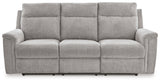 Barnsana Ash Power Reclining Sofa from Ashley - Luna Furniture