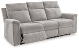 Barnsana Ash Power Reclining Sofa from Ashley - Luna Furniture
