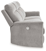 Barnsana Ash Power Reclining Sofa from Ashley - Luna Furniture