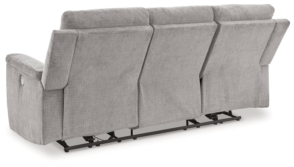 Barnsana Ash Power Reclining Sofa from Ashley - Luna Furniture
