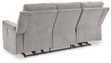 Barnsana Ash Power Reclining Sofa from Ashley - Luna Furniture