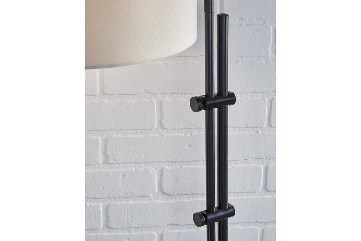 Baronvale Black Floor Lamp from Ashley - Luna Furniture