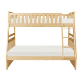 Bartly Pine Twin/Full Bunk Bed from Homelegance - Luna Furniture