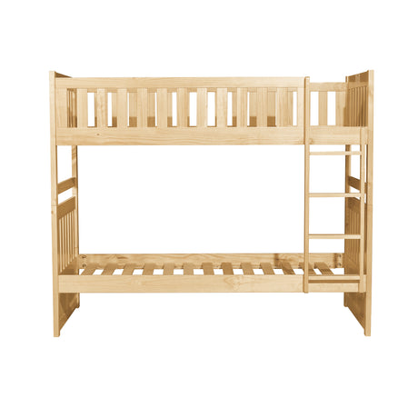 Bartly Pine Twin/Twin Bunk Bed from Homelegance - Luna Furniture