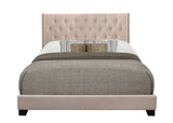 Barzini Beige Full Upholstered Bed from Homelegance - Luna Furniture