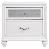 Barzini White Panel Bedroom Set from Coaster - Luna Furniture