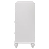 Barzini White 7-Drawer Dresser from Coaster - Luna Furniture