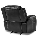 Bastrop Black Glider Reclining Chair from Homelegance - Luna Furniture