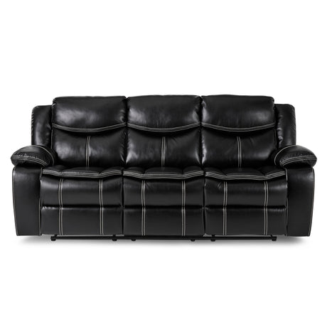 Bastrop Black Reclining Living Room Set from Homelegance - Luna Furniture