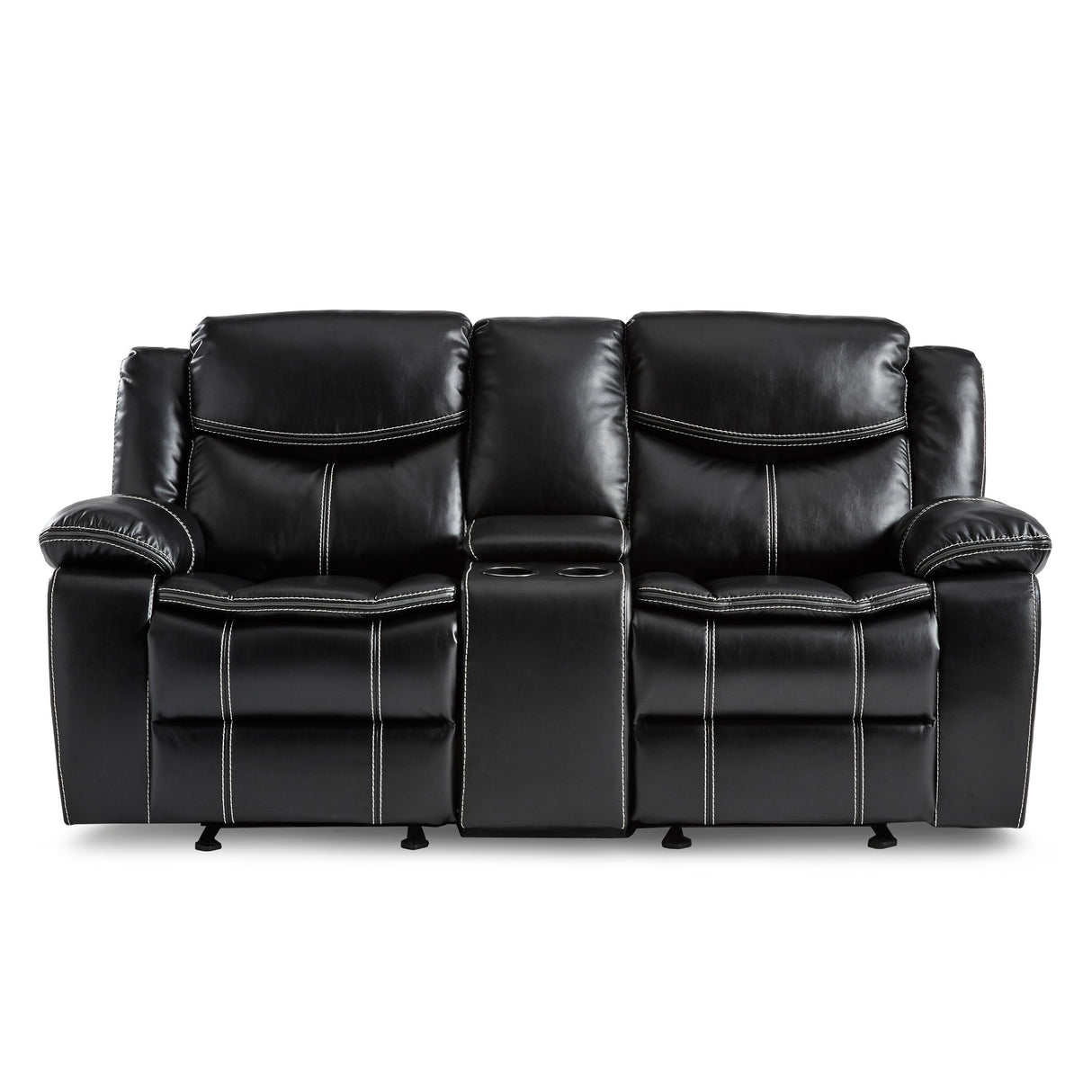 Bastrop Black Reclining Living Room Set from Homelegance - Luna Furniture