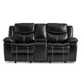 Bastrop Black Reclining Living Room Set from Homelegance - Luna Furniture