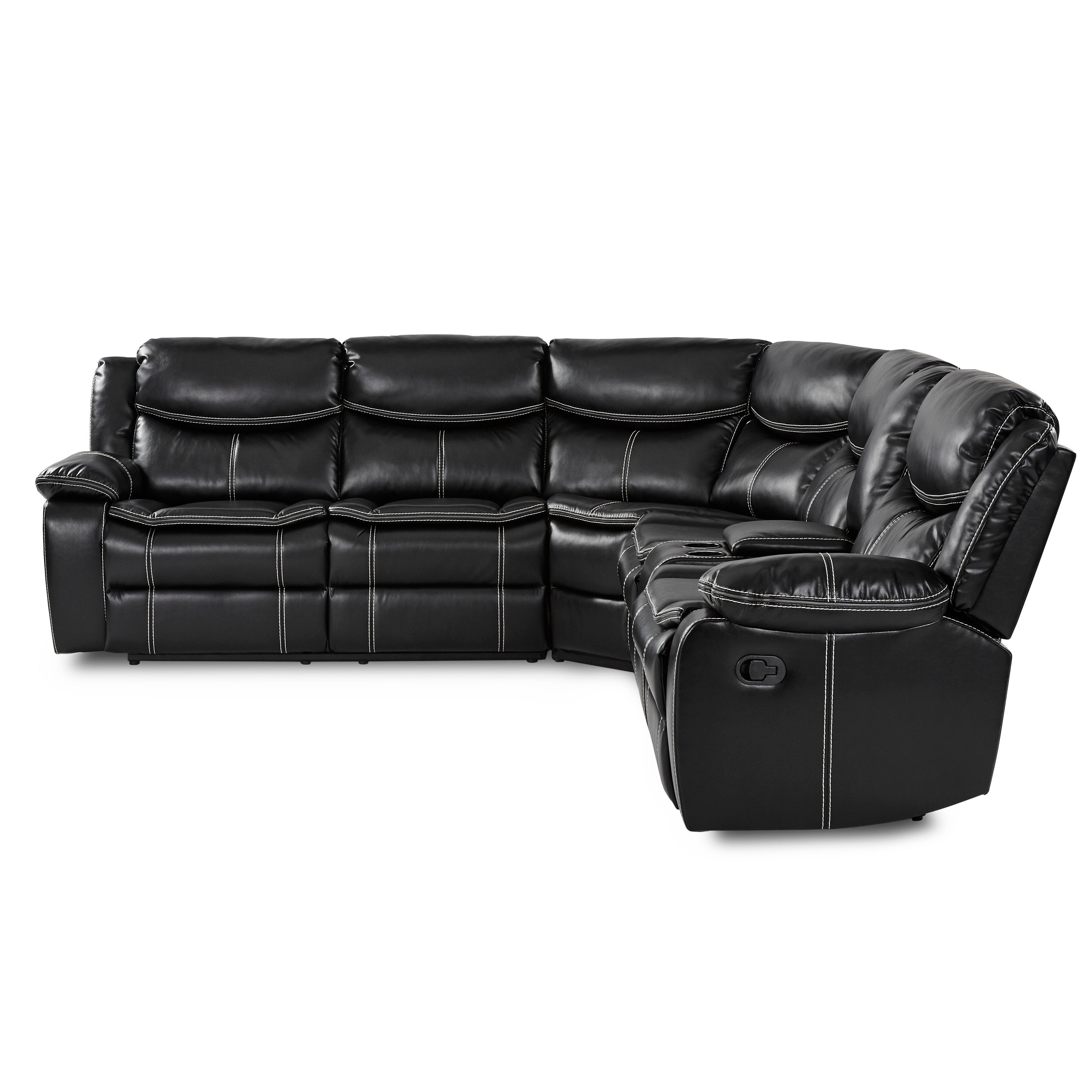 Homelegance Bastrop Reclining Sectional Sofa - Thumbnail 5