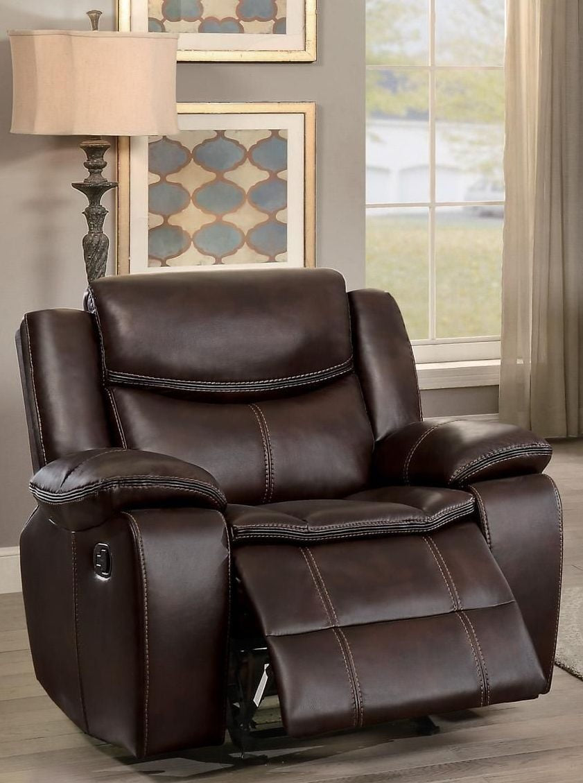 Bastrop Brown Reclining Living Room Set from Homelegance - Luna Furniture