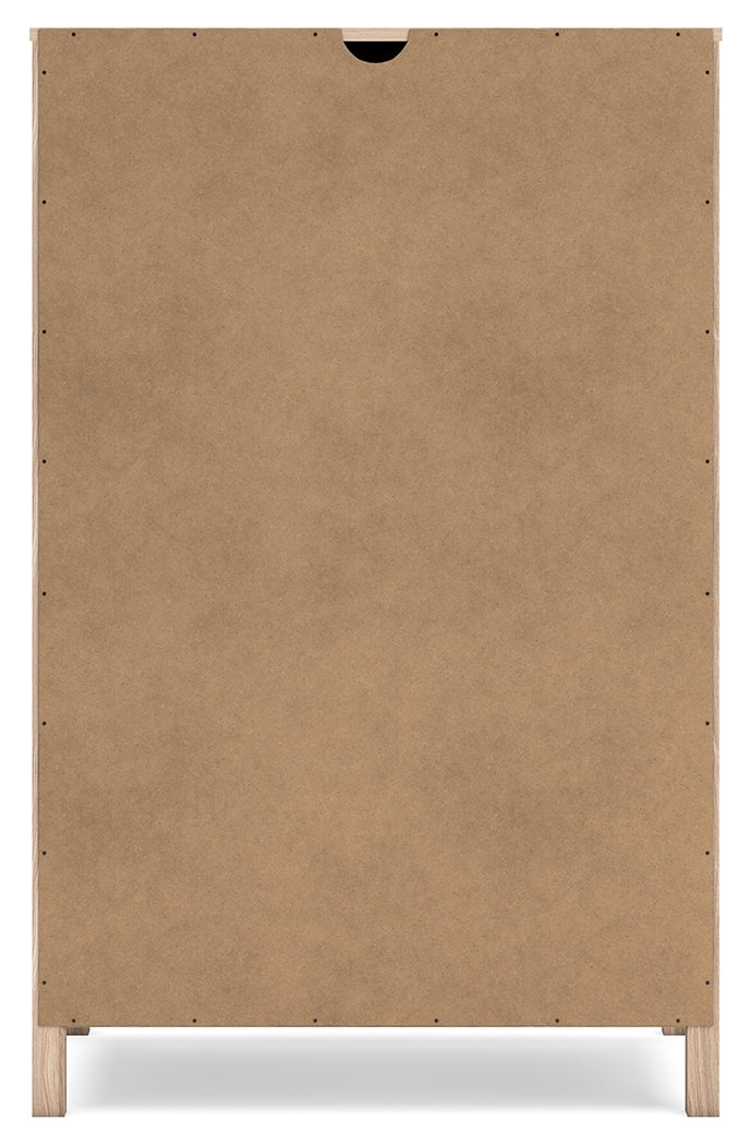 Battelle Tan Chest of Drawers from Ashley - Luna Furniture