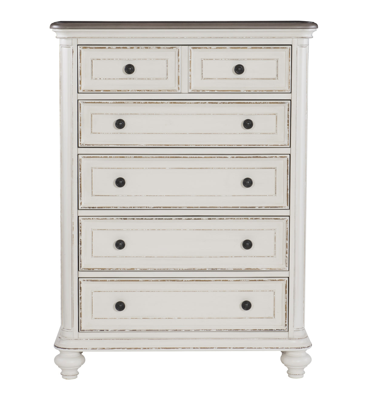 Baylesford Antique White Chest from Homelegance - Luna Furniture