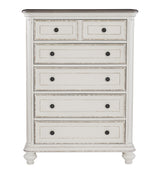 Baylesford Antique White Chest from Homelegance - Luna Furniture