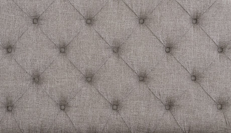 Baylesford Antique White King Upholstered Panel Bed from Homelegance - Luna Furniture