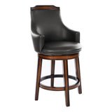 Bayshore Brown Swivel Counter Height Chair, Set of 2 from Homelegance - Luna Furniture