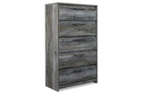 Baystorm Gray Chest of Drawers from Ashley Furniture - Luna Furniture