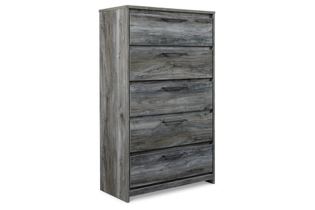 Baystorm Gray Chest of Drawers from Ashley - Luna Furniture
