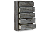 Baystorm Gray Chest of Drawers from Ashley Furniture - Luna Furniture