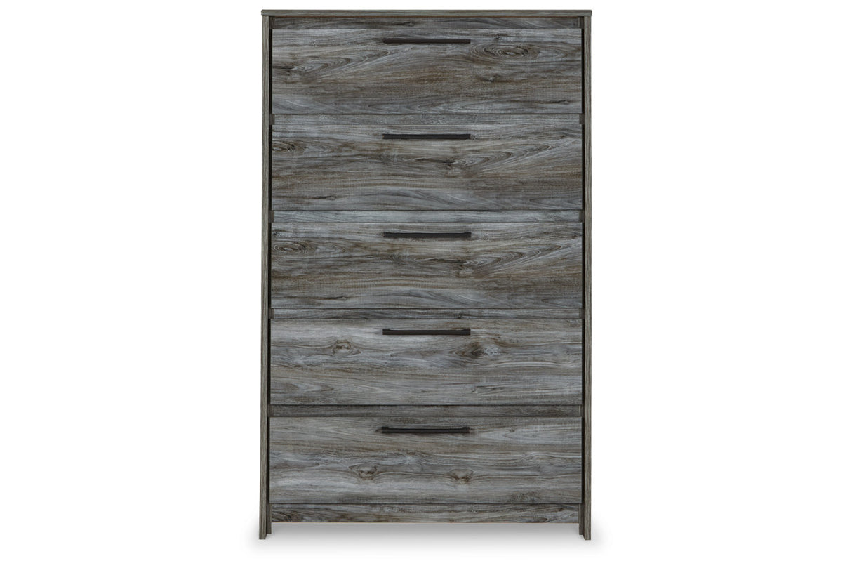 Baystorm Gray Chest of Drawers from Ashley Furniture - Luna Furniture