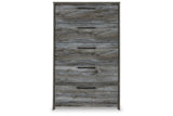 Baystorm Gray Chest of Drawers from Ashley Furniture - Luna Furniture
