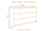Baystorm Gray Dresser from Ashley Furniture - Luna Furniture