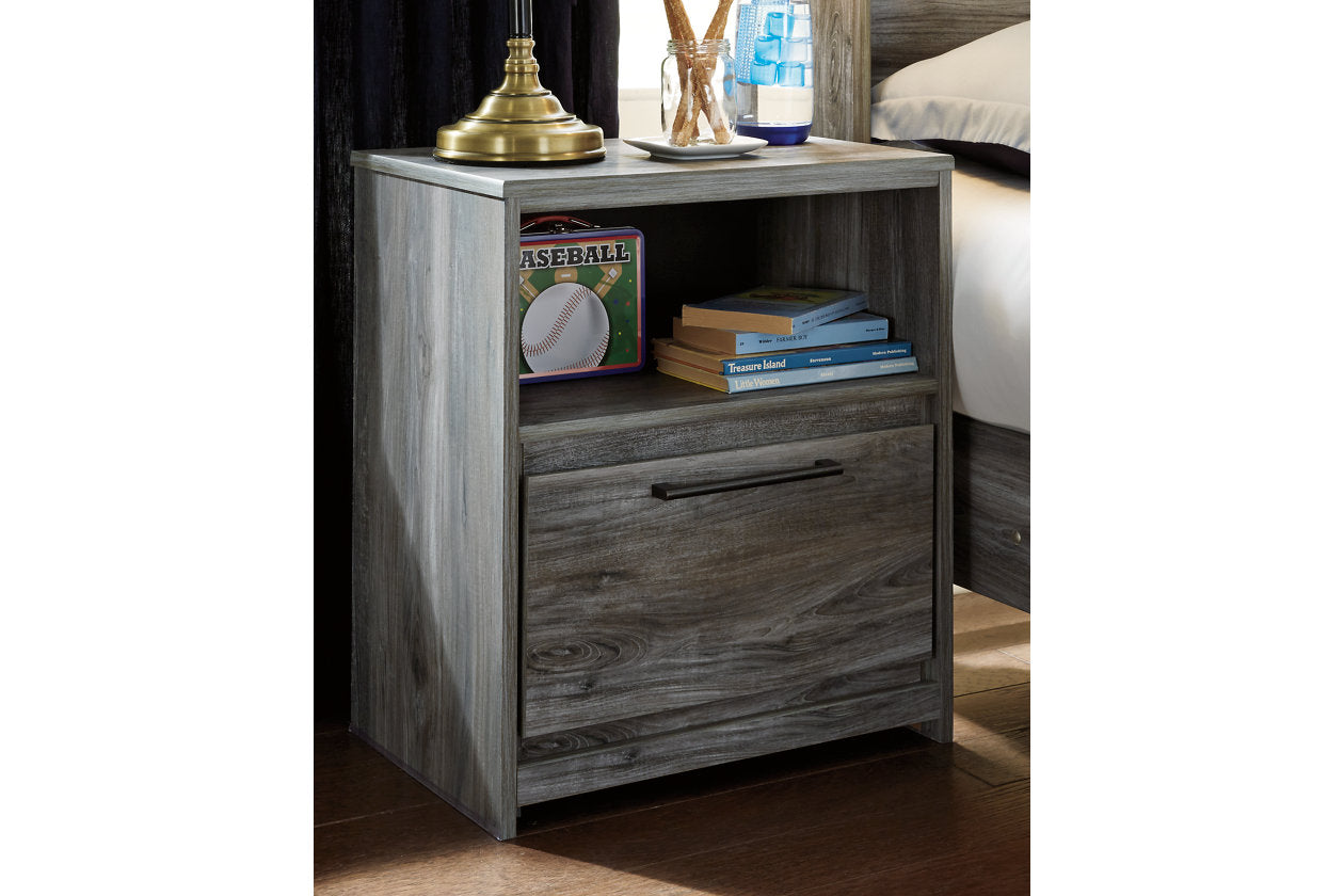 Baystorm Gray Nightstand from Ashley - Luna Furniture