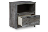 Baystorm Gray Nightstand from Ashley - Luna Furniture