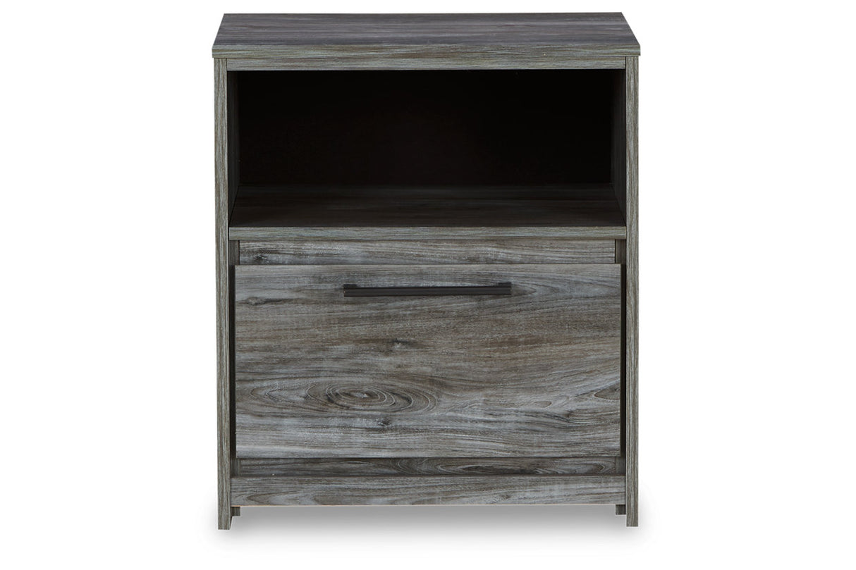 Baystorm Gray Nightstand from Ashley - Luna Furniture