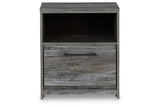 Baystorm Gray Nightstand from Ashley - Luna Furniture